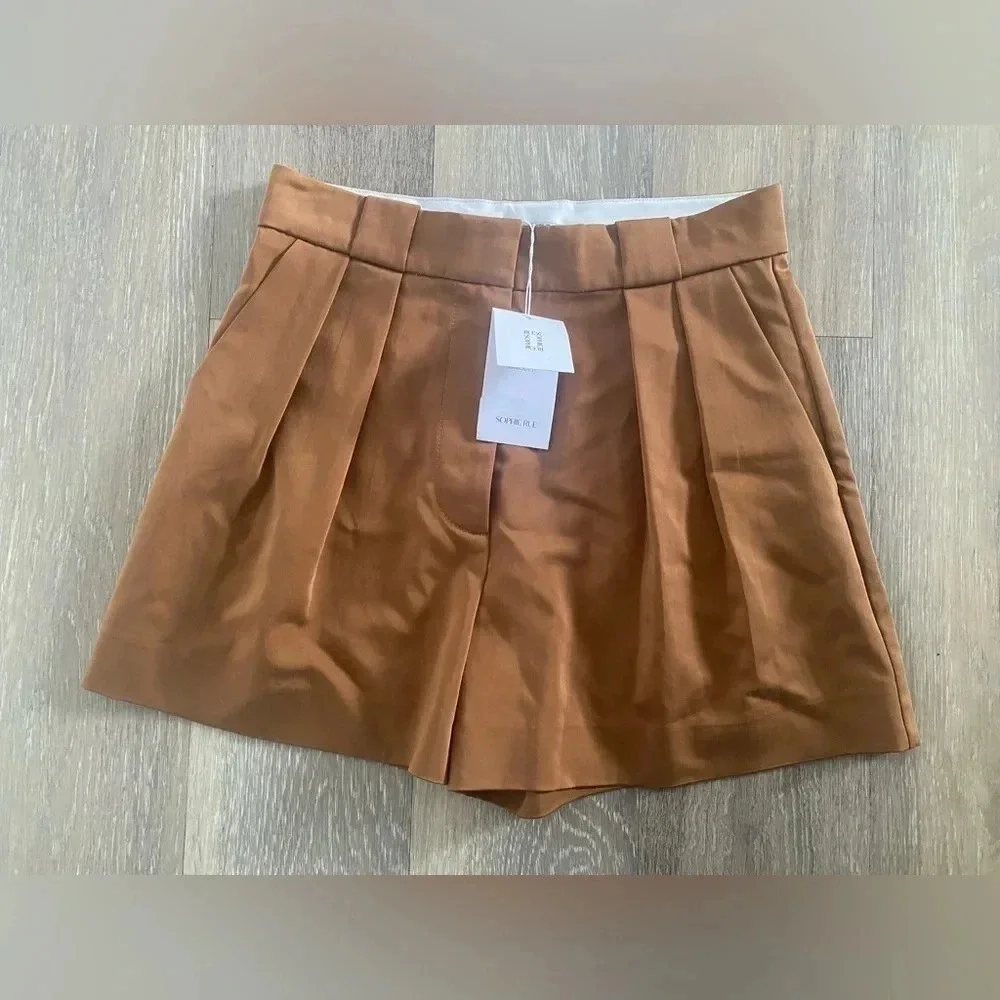 Sophie Rue Thierry‎ Shorts in Brown